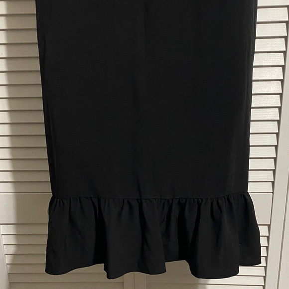 Tahari ASL Black Lace Yoke Dress - Picture 8 of 13